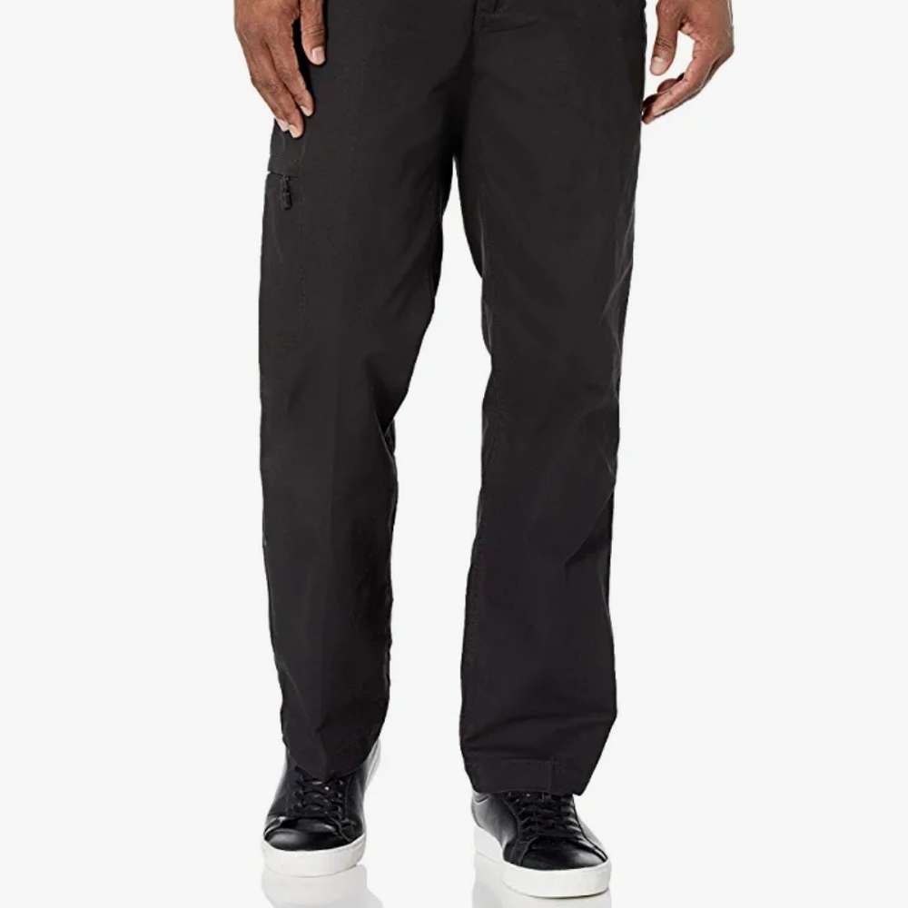 Mens Docker flat front pants